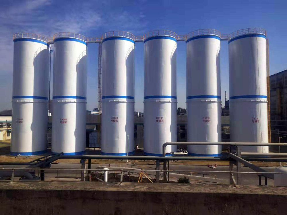 储罐防腐施工后