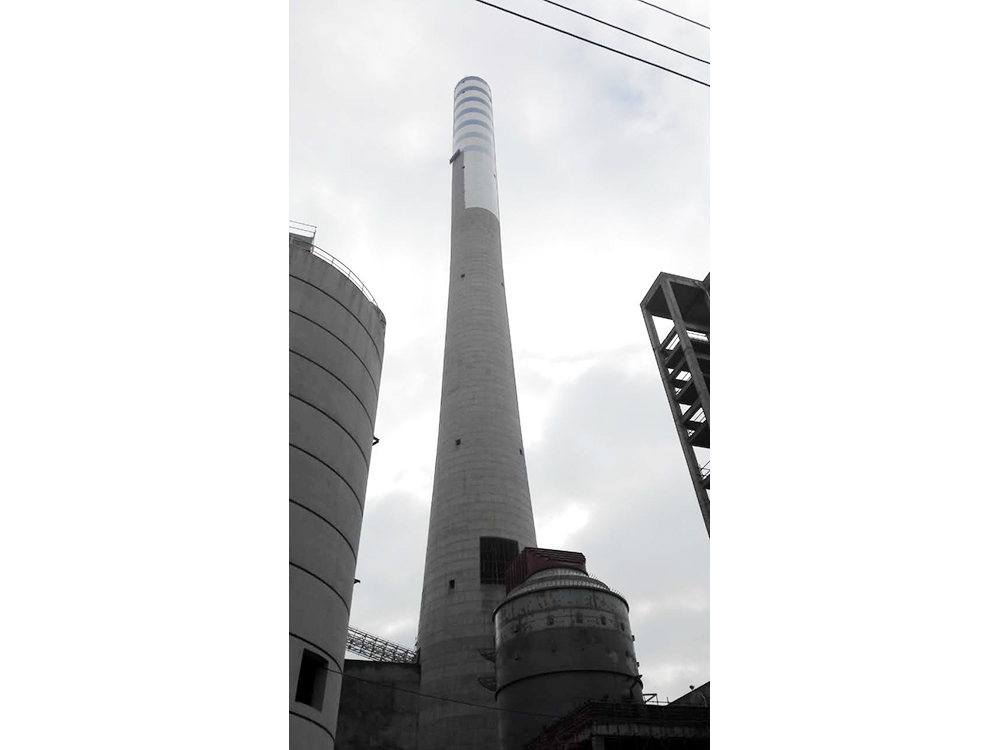 烟囱防腐涂料施工