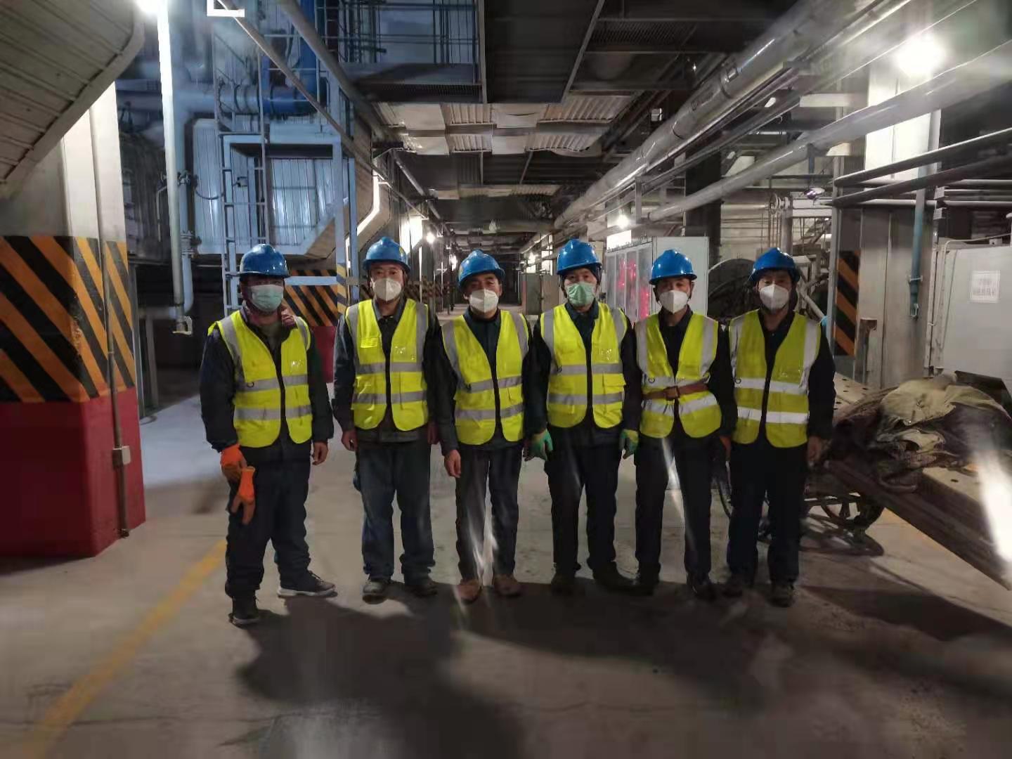 吉林松花江热电锅炉升降平台及过热器检修脚手架搭拆项目施工图